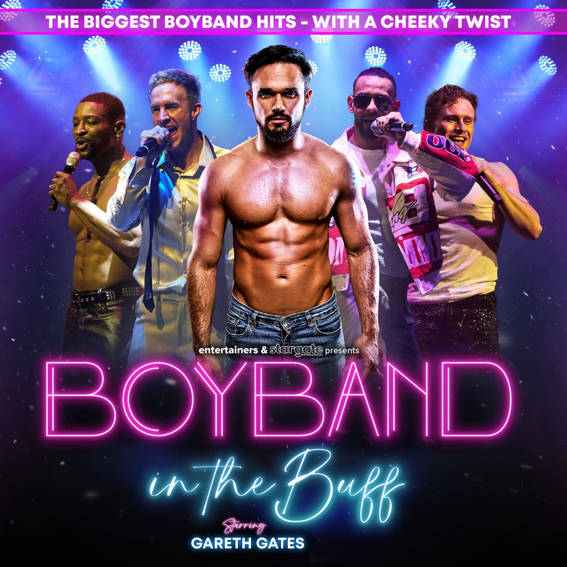 Boyband In The Buff - entertainers - Square