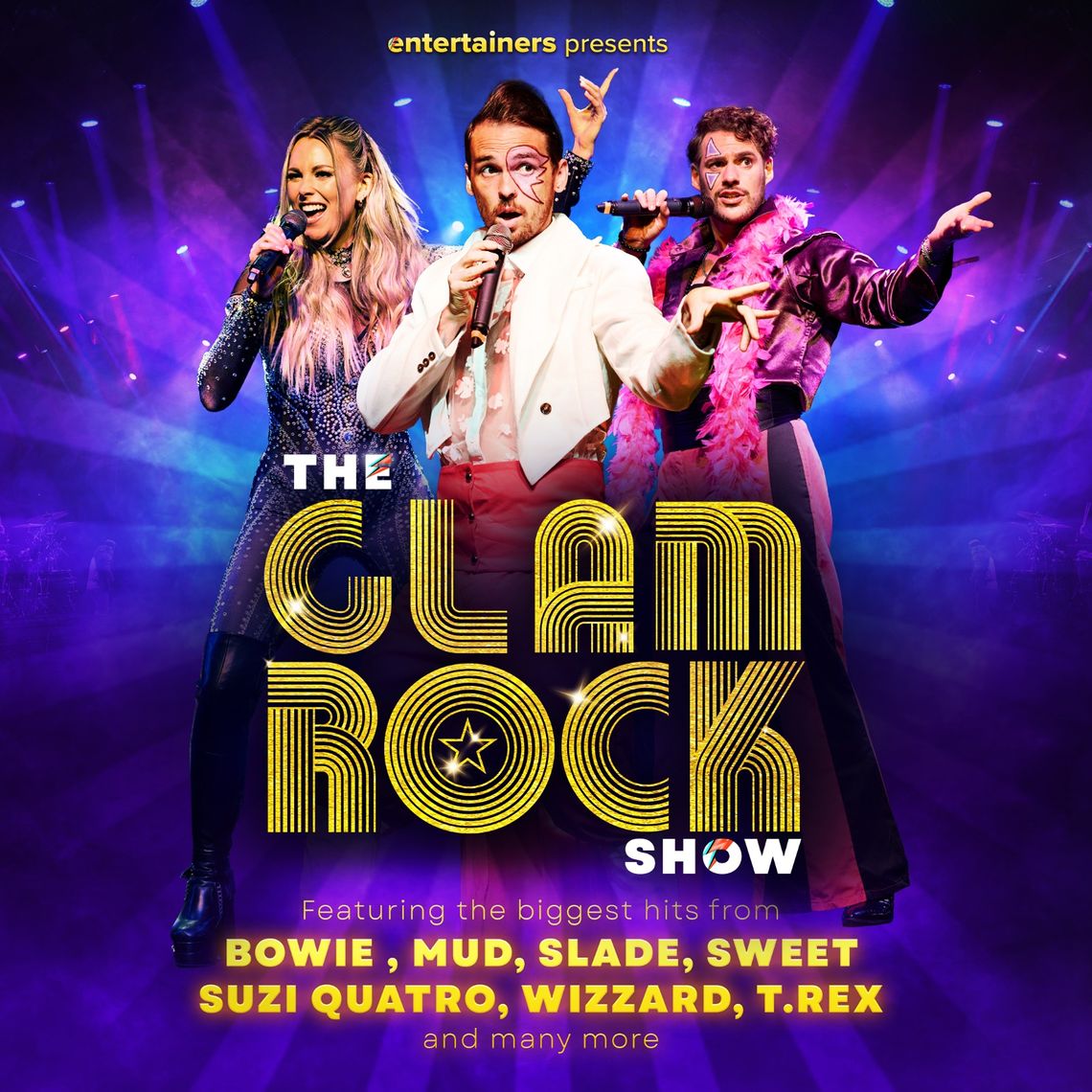 The Glam Rock Show -  Square - entertainers