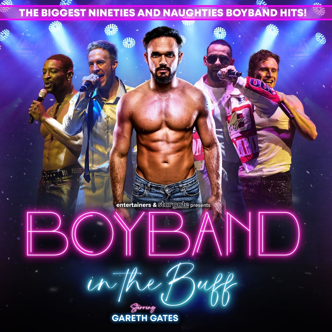 Boyband In The Buff - Square - entertainers