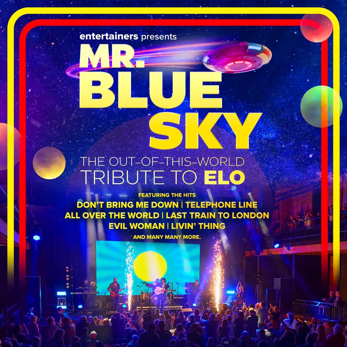 Mr Blue Sky - Entertainers - Square
